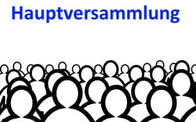 Hauptversammlung 2026 – 09.März 19:00Uhr